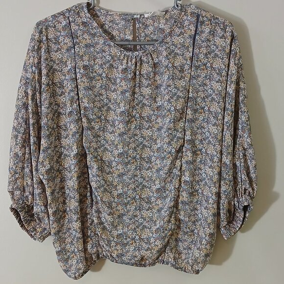 Sienna Sky ladies pastel floral blouse - size small - Picture 1 of 8